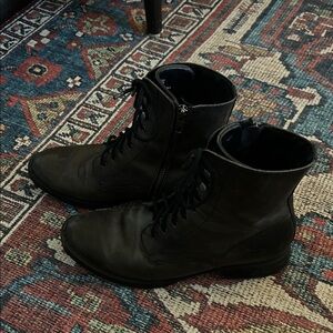 Born combat-style boots